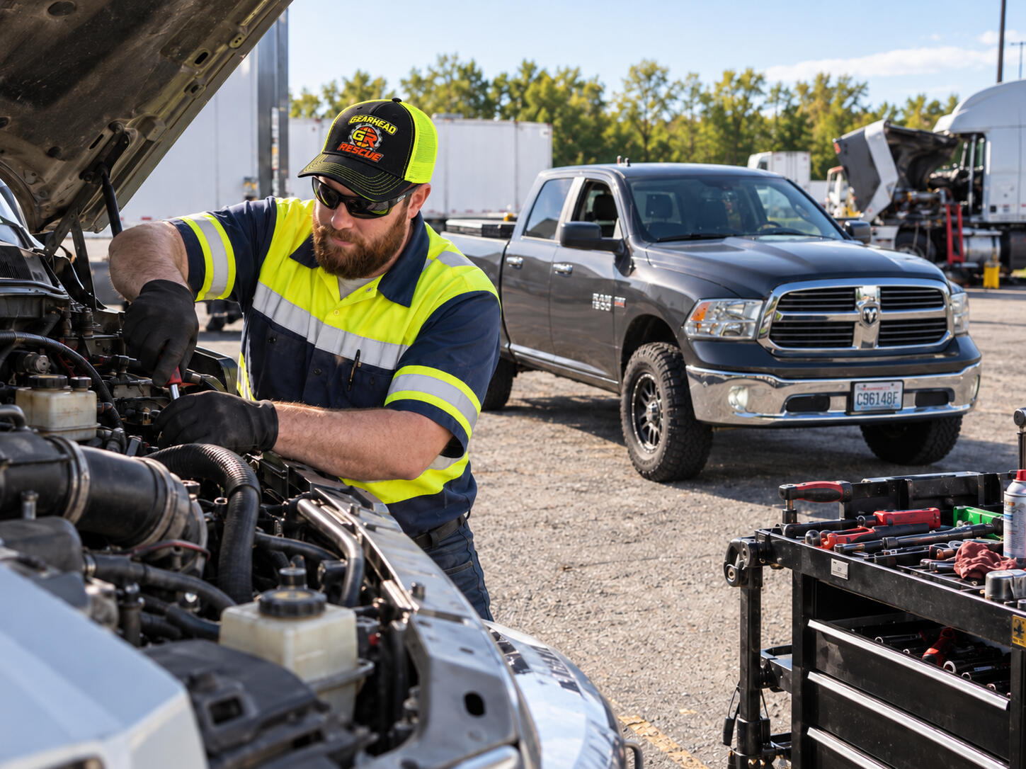 Gearhead Rescue mobile mechanic and roadside assistance